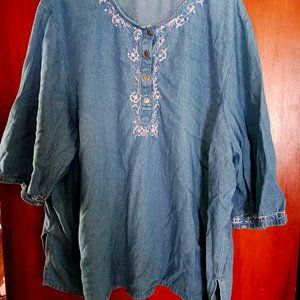 Liz and Me Denim Shirt